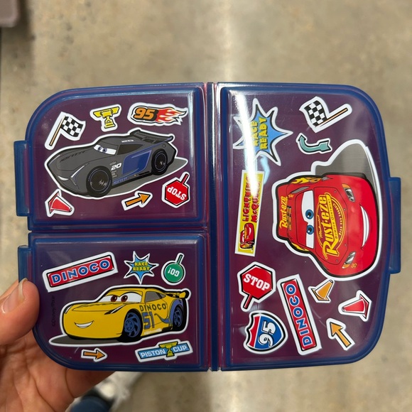 Other - NEW McQueen Lightning Cars Snack Box